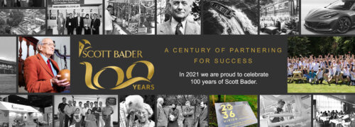 We celebrate Scott Bader’s 100th birthday this month