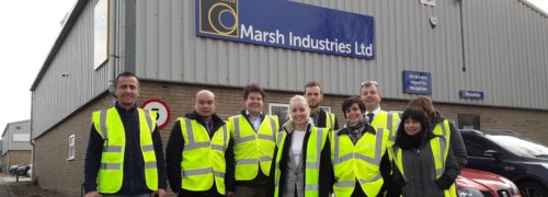 European colleagues from Scott Bader attend training day at Marsh Industries