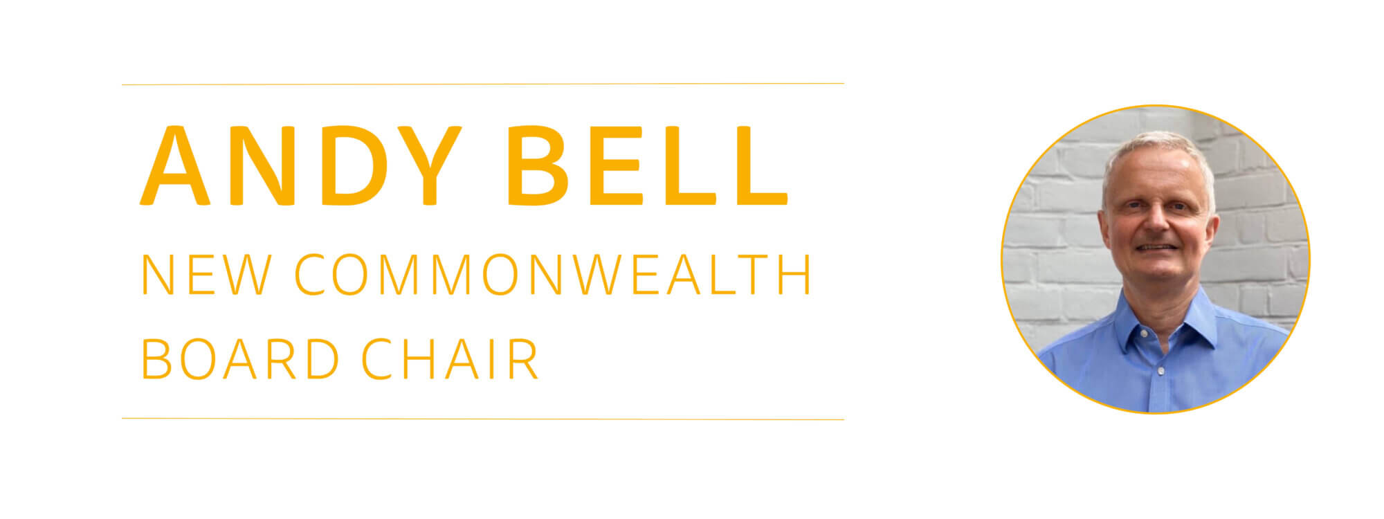 Andy Bell appointed as the new Scott Bader Commonwealth Board Chair