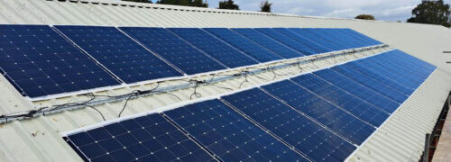 Bradclad bond flexible solar panels to roof using Crestabond structural adhesives
