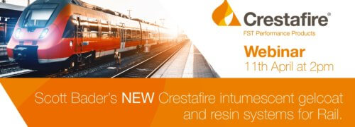 Scott Bader’s webinar on new Crestafire<sup>®</sup> FST intumescent gelcoat and resin systems