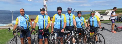 Scott Bader Lands’ End to John O’Groats cycle ride raises over £10,000 for Kettering General Hospital!