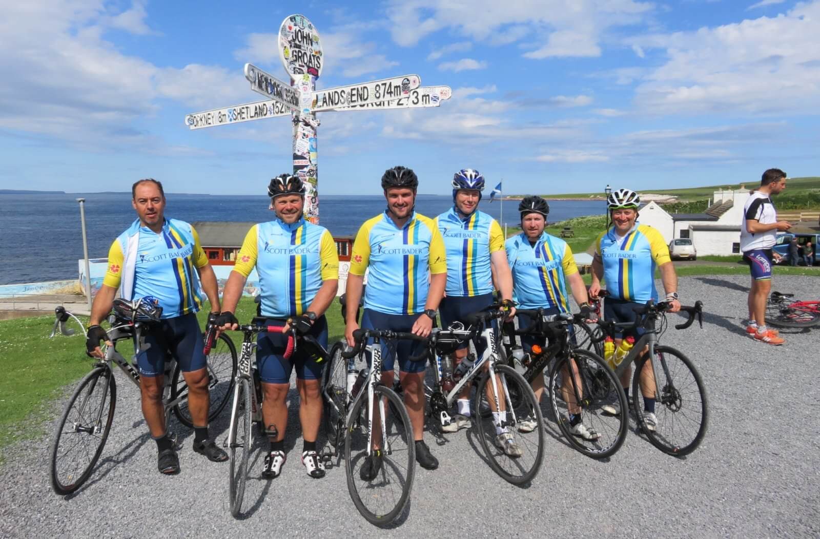 Scott Bader Lands’ End to John O’Groats cycle ride raises over £10,000 for Kettering General Hospital!