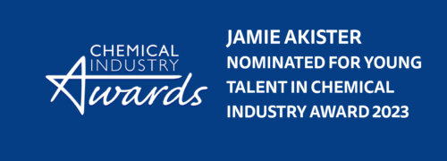 Scott Bader UK’s Jamie Akister nominated for Young Talent in the Chemical Industry Award 2023