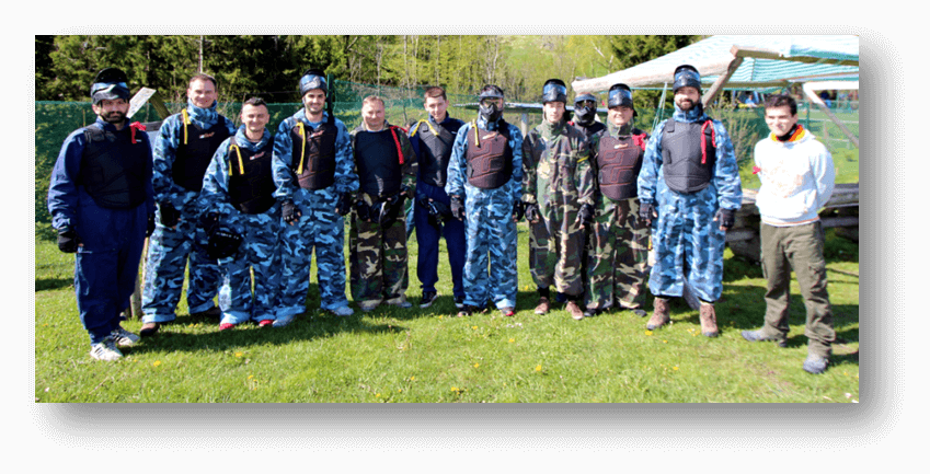 Paintballing