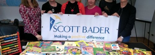 Scott Bader Croatia Collect Books for Children