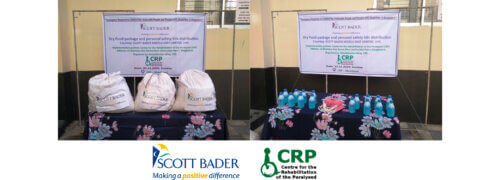 Scott Bader Middle East support the distribution of food packages in Bangladesh