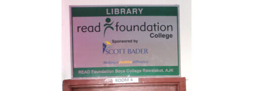 The Scott Bader Commonwealth and READ Foundation partner to refurbish college library in rural Pakistan