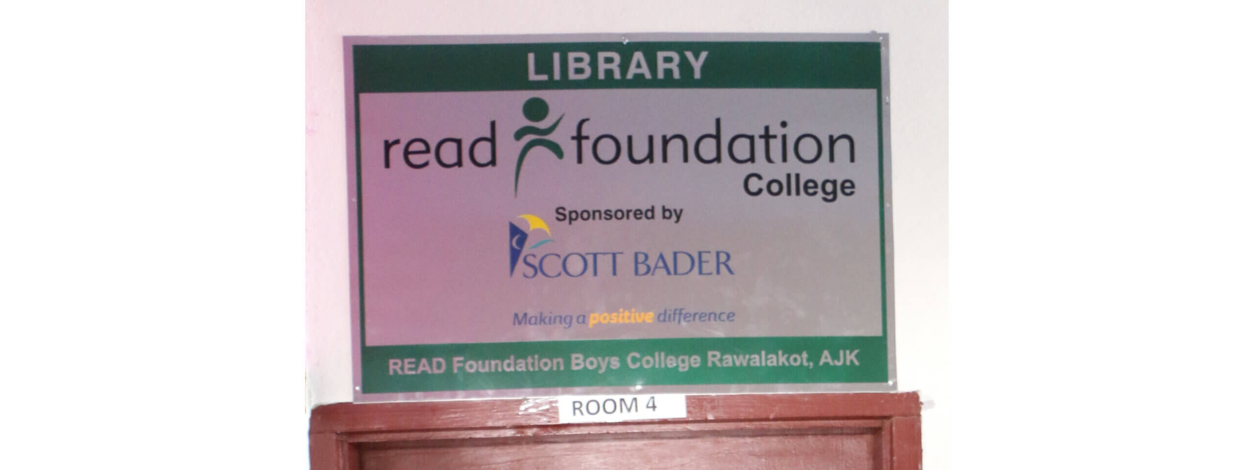 The Scott Bader Commonwealth and READ Foundation partner to refurbish college library in rural Pakistan