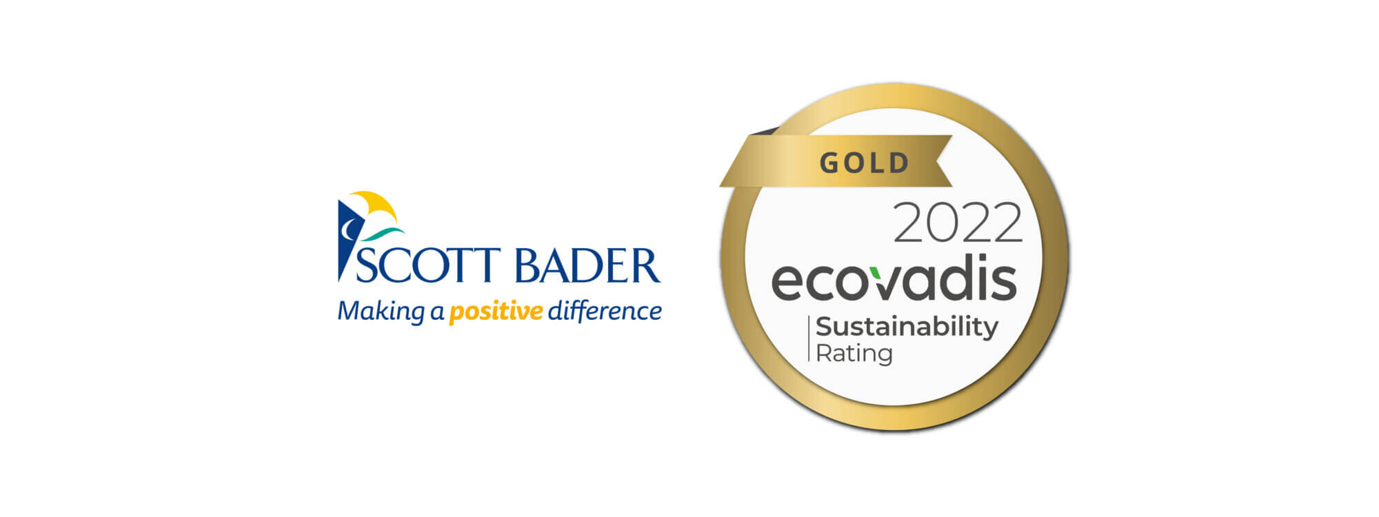 EcoVadis awards Scott Bader a Gold sustainability rating
