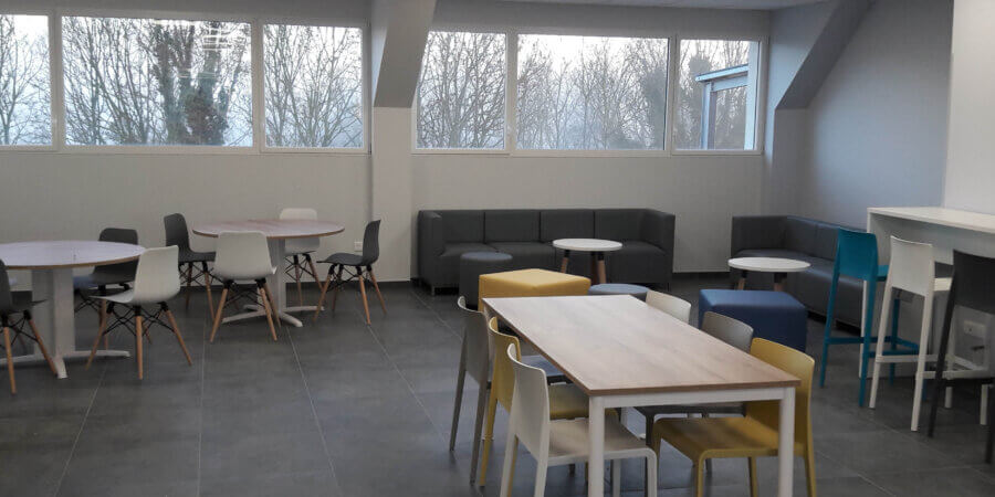 Scott Bader France install wellbeing area for colleagues