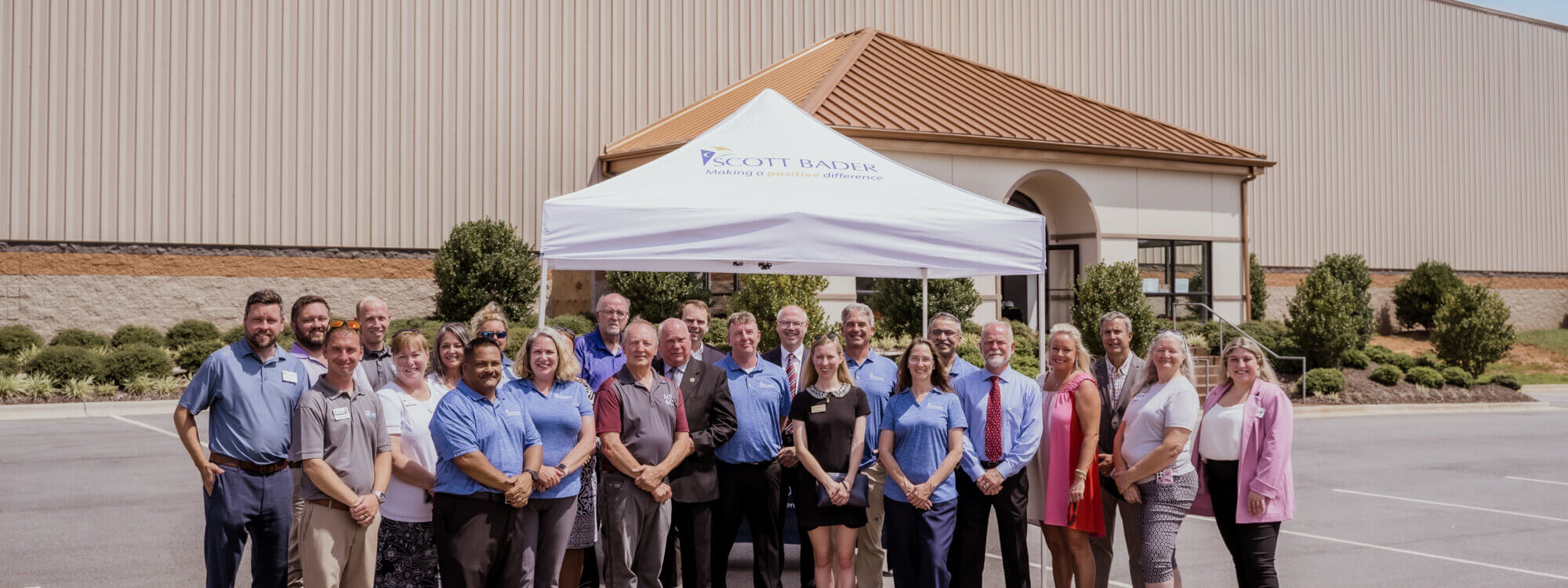 Scott Bader Mocksville host historic groundbreaking ceremony