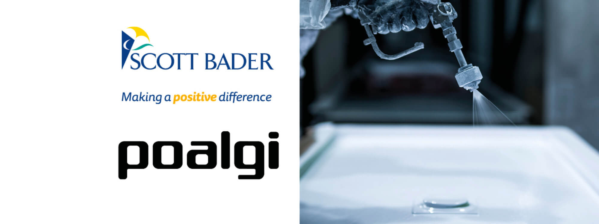 Poalgi finish their entire range of kitchen and bathroom products with Scott Bader’s Crystic<sup>®</sup> Gelcoat