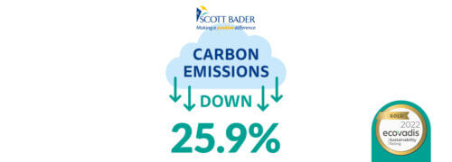 Scott Bader reduces emissions by 25.9%