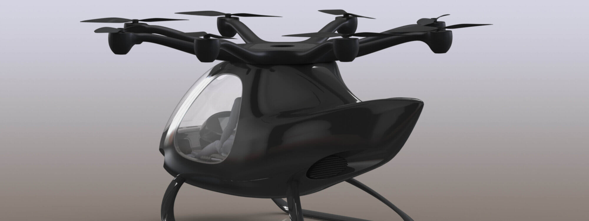 Crestabond provides lightweight structural strength for Whisper e-VTOL