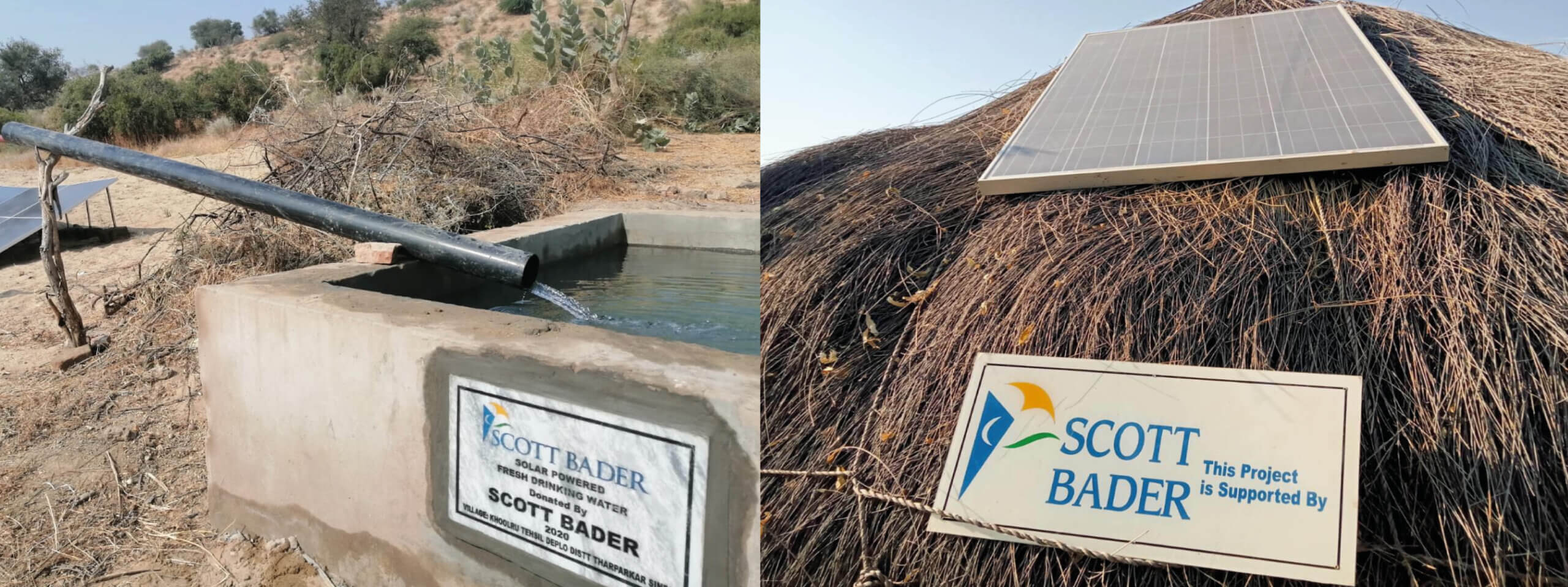 Scott Bader Commonwealth helps fund solar powered water plants in rural Pakistan