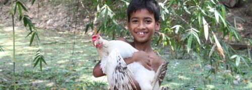 Scott Bader Commonwealth grant funds poultry toolkits for families in rural India