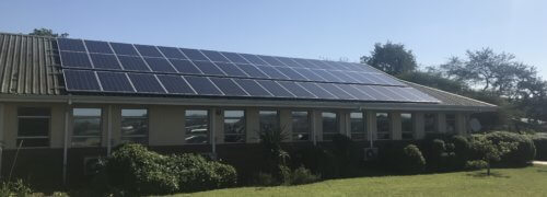 Scott Bader South Africa add solar panels to office building