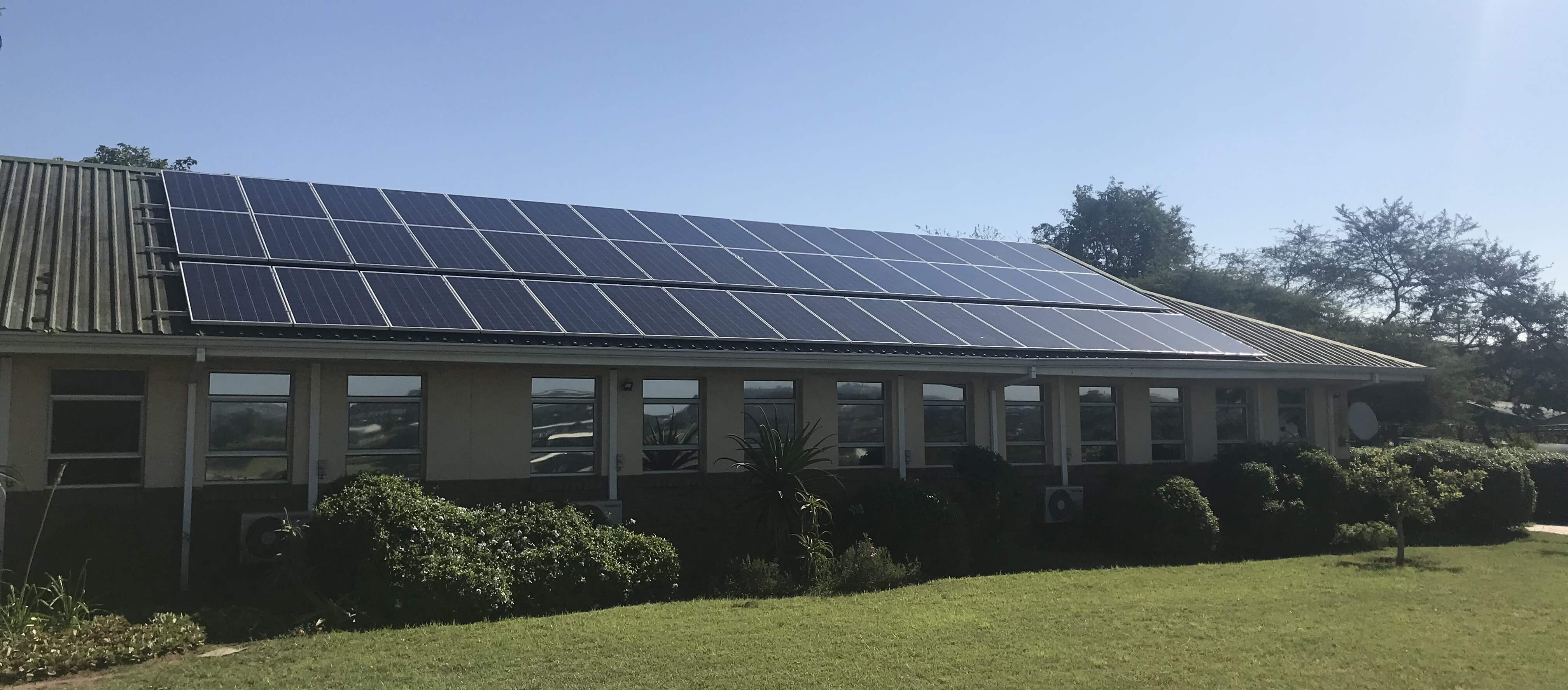 Scott Bader South Africa add solar panels to office building