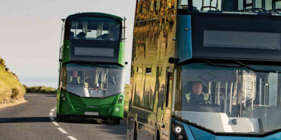 Wrightbus design EV and Hydrogen city buses using Scott Bader materials